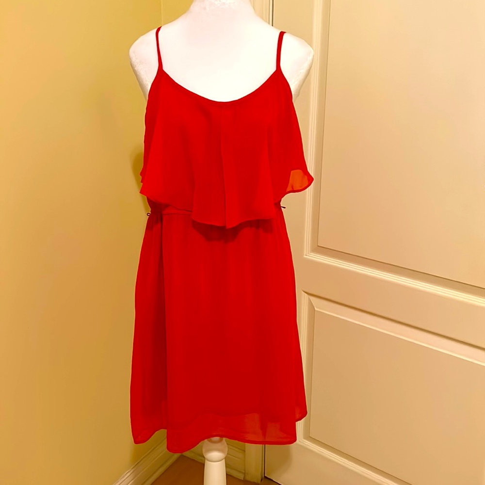 Red dress, Forever 21, size large